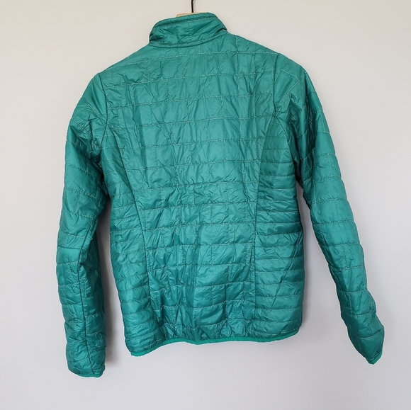 Patagonia Nano Puff Pullover Jacket Sz Small Emerald Green - Picture 2 of 5